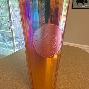 Iridescent Pink Tumbler